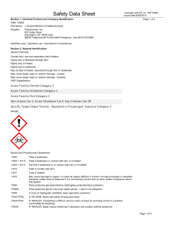 Material Safety Datasheet 25200 (PDF)