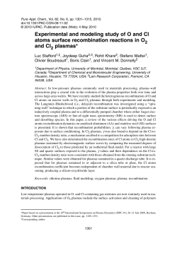Experimental and modeling study of O and Cl atoms surface recombination reactions in O 2 and Cl 2 plasmas