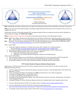 Info and FAQs