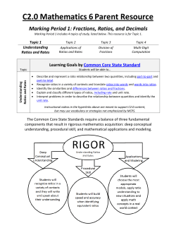 C2.0 Math 6 Parent Resource