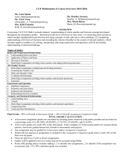 C2.0 Math 6 Overview 15-16