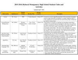 Updated Clubs 4-7-16&nbsp;
