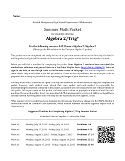 AAF and HAlg2 and Alg 2&nbsp;