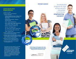 Northrop Grumman Engineering Scholars