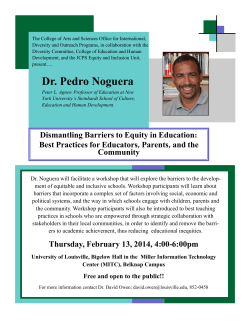 Dismantling Barriers to Equity in Education: Best Practices for Educators, Parents, and the Community