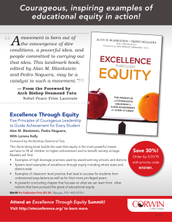 Excellence Through Equity