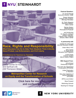 Race, Rights, and Responsibilties
