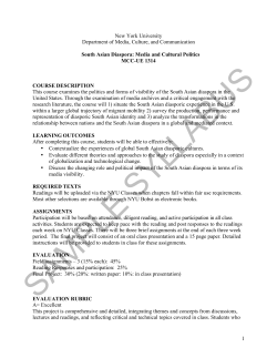 Sample Syllabus