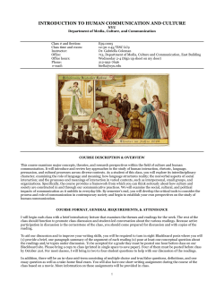 E59.0005 Human Comm and Culture