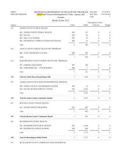 Participation: June 2015 Initial (PDF)