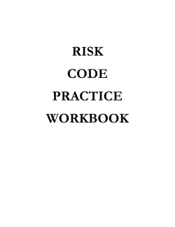 Risk Code Practice Workbook (PDF)