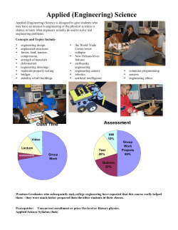 Applied Science