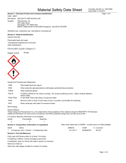 Material Safety Datasheet 02057 (PDF)