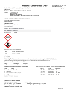 Material Safety Datasheet 04324 (PDF)