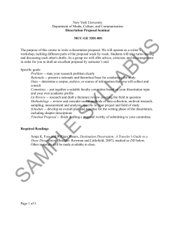 sample syllabus