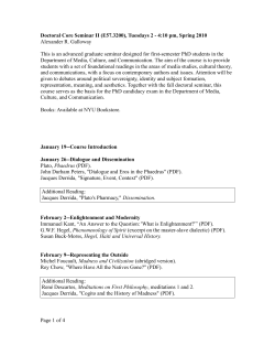 sample syllabus