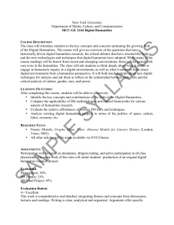 View Sample Syllabus