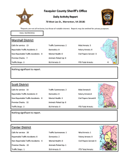 Daily Activity Report February 4, 2016