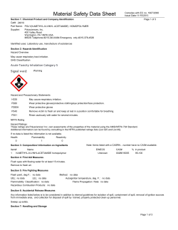 Material Safety Datasheet 24810 (PDF)