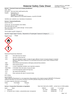 Material Safety Datasheet 06524 (PDF)