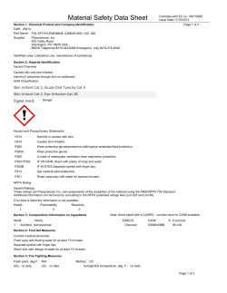 Material Safety Datasheet 25414 (PDF)