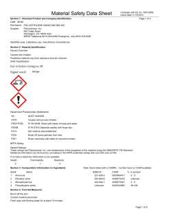 Material Safety Datasheet 06106 (PDF)