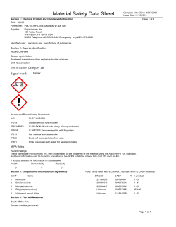 Material Safety Datasheet 06105 (PDF)