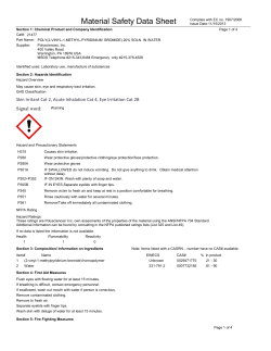 Material Safety Datasheet 21477 (PDF)