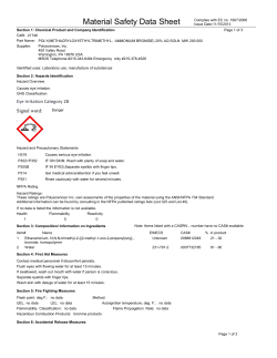 Material Safety Datasheet 21746 (PDF)