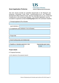 Grant Application Proforma [PDF 186.20KB]