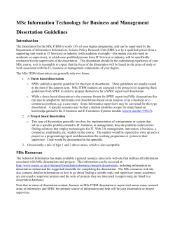 ITBM dissertation guidelines [PDF 221.94KB]