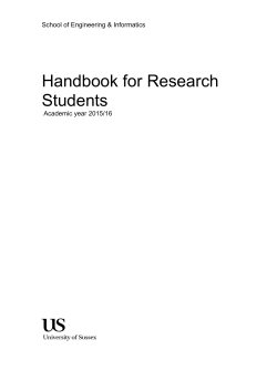 Handbook for Research Students [PDF 146.36KB]