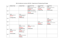 EngDes MSc Introductory Lectures 2015 [PDF 192.96KB]