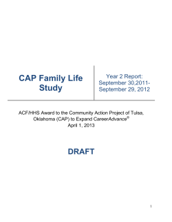 Ascend at the Aspen Institute s initiative on two-generation programs