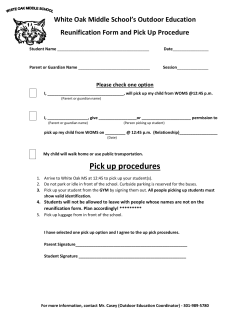 Parent Reunification Form&nbsp;