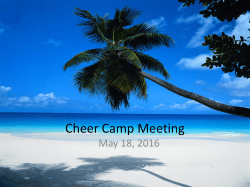 Camp Meeting powerpoint