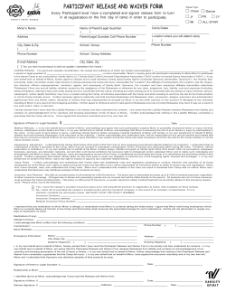 Camp Waiver