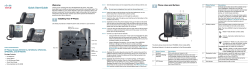 Cisco IP Phone SPA501G-SPA509G Quick Start Guide