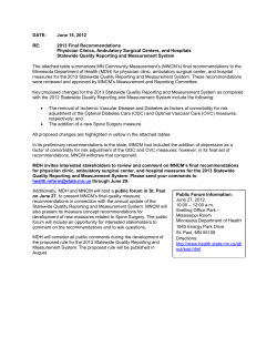 2012 Summary Chart of Final Recommendations (PDF: 202KB/23 pages)