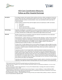 HCH Follow Up Visit Measure Specs (PDF )