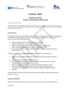 Practice Transformation Charter Work Group (PDF)