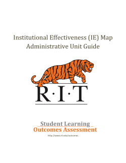 IE Map Planning Guide