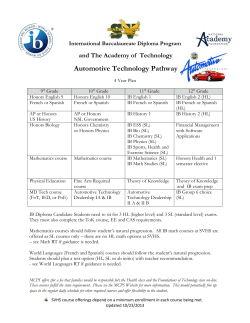 Automotive Technology Pathway