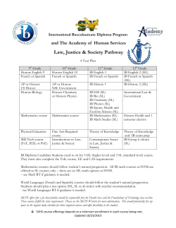 Law, Justice and Society Pathway