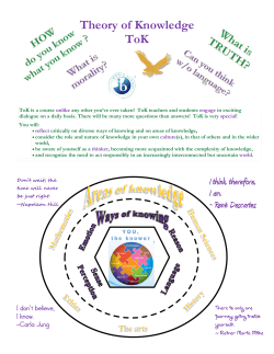IB&nbsp;Theory of Knowledge