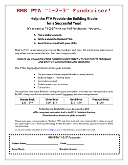 1-2-3 Fundraiser