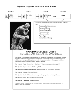 Social Studies Signature