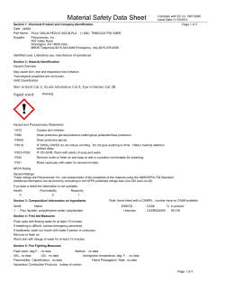 Material Safety Datasheet 24509 (PDF)
