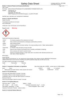 Material Safety Datasheet 25429 SDS (PDF)