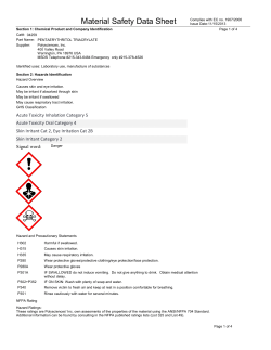 Material Safety Datasheet 04259 (PDF)